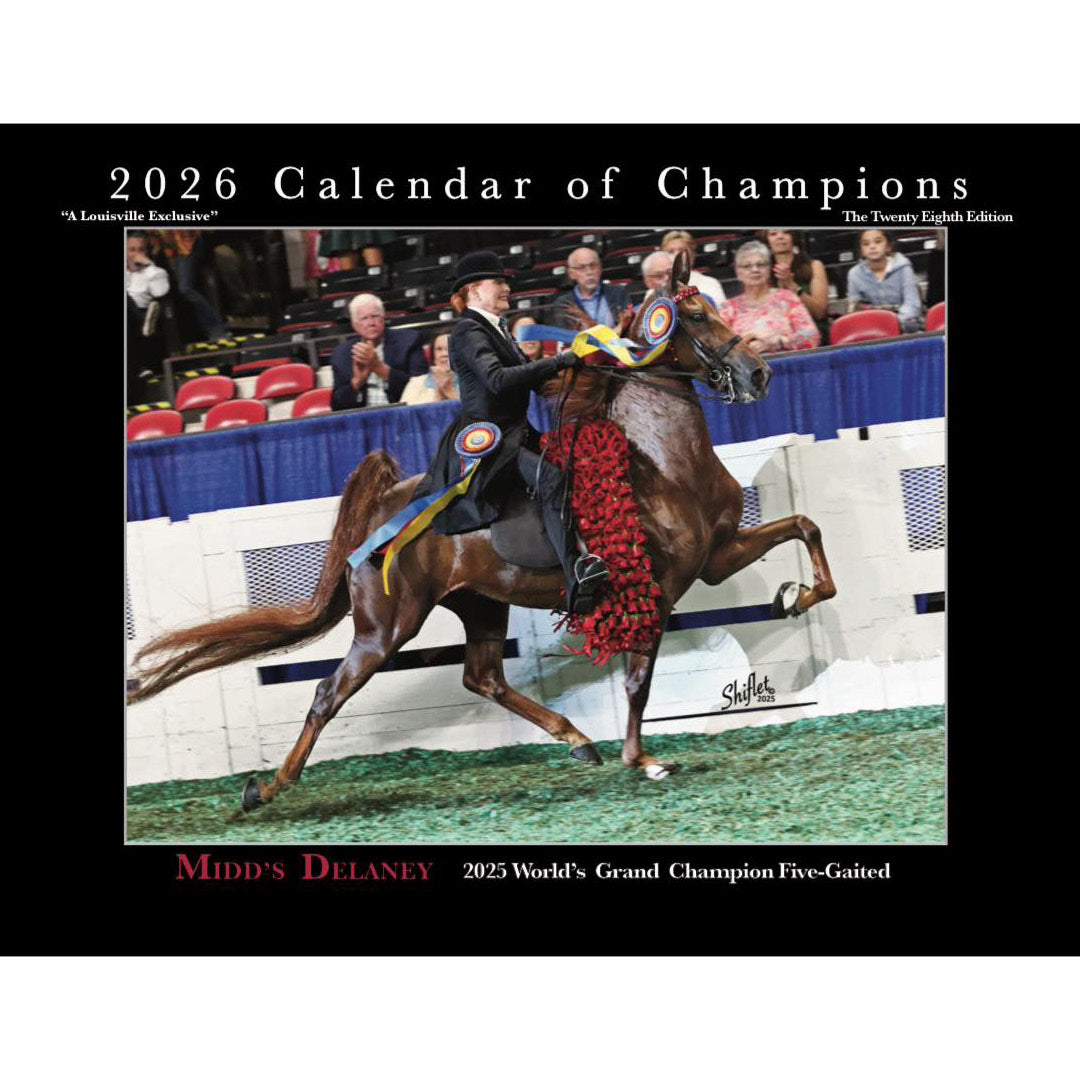 2026 Calendar of Champions by Doug Shiflet