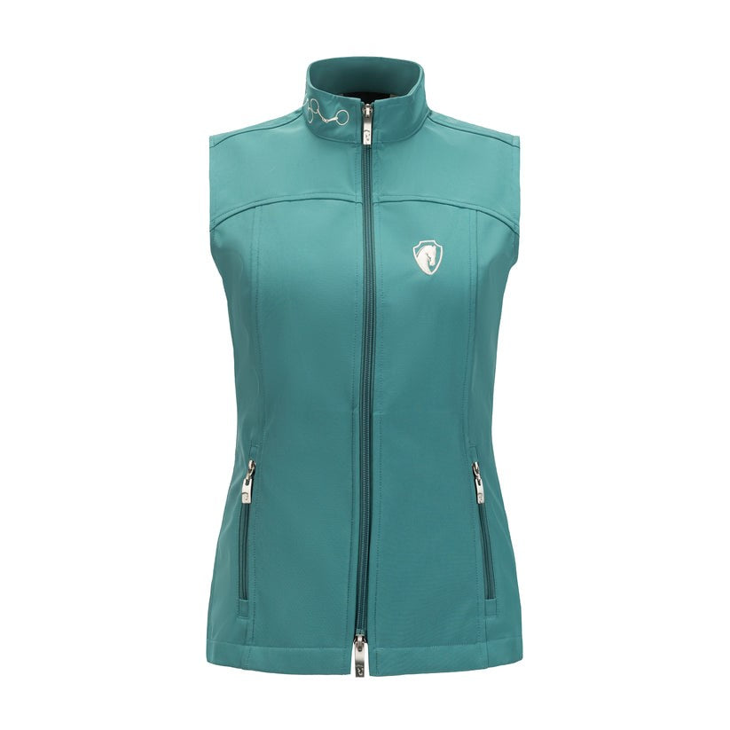 Arista Equestrian 3 Bit Vest, Verdigris