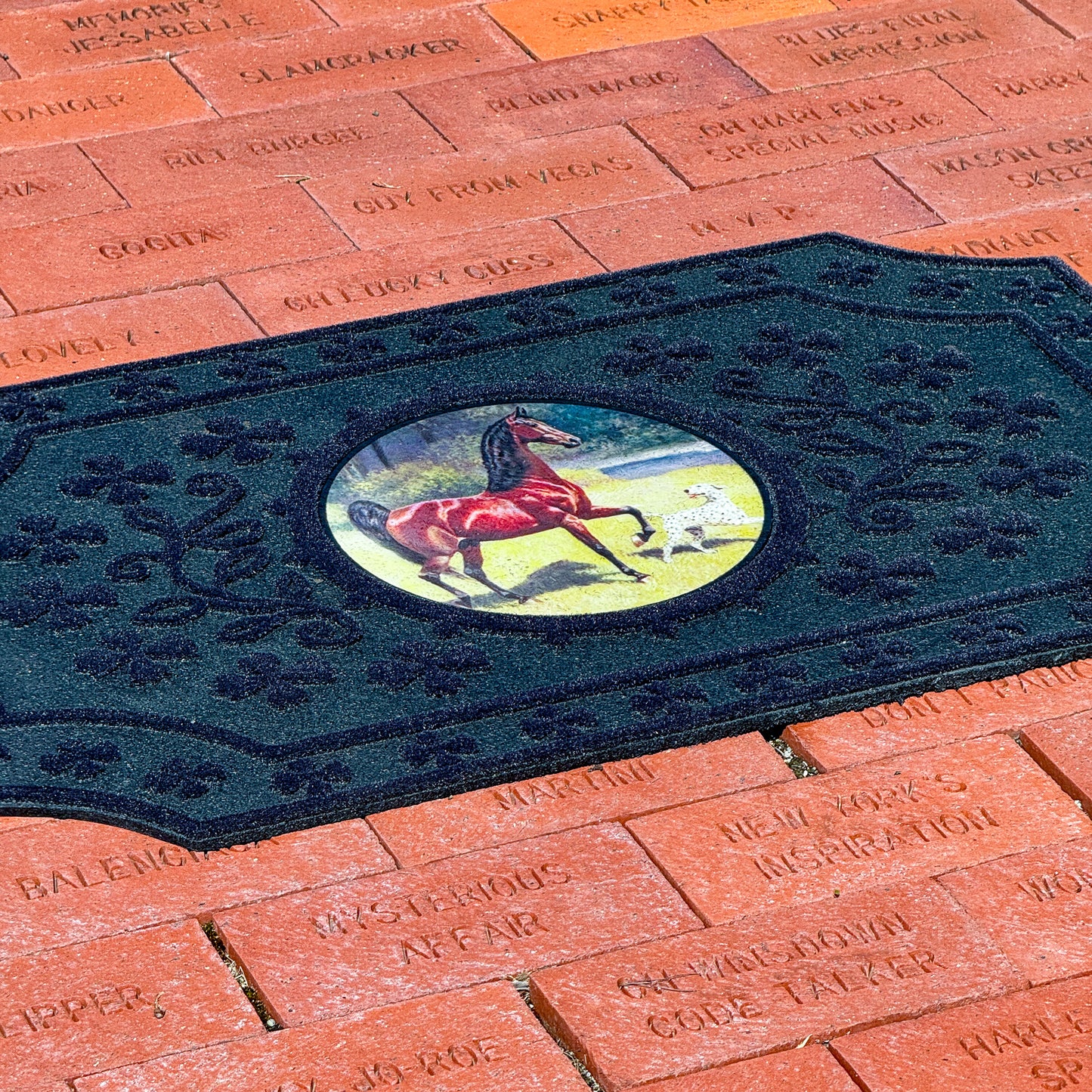 American Saddlebred George Ford Morris Door Mat