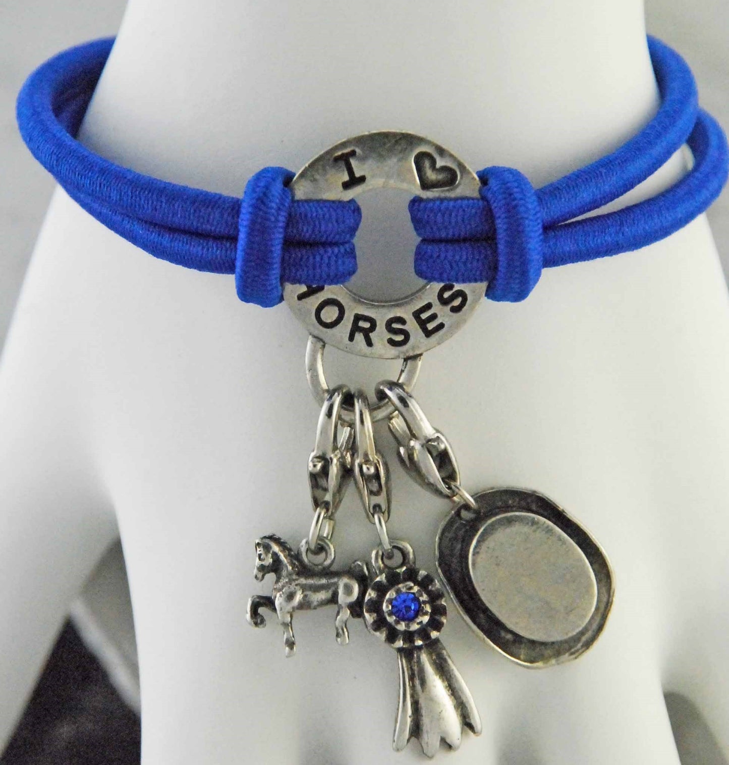 I love Horses Saddlebred charm bracelet