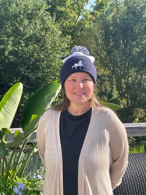 American Saddlebred Pom Beanie