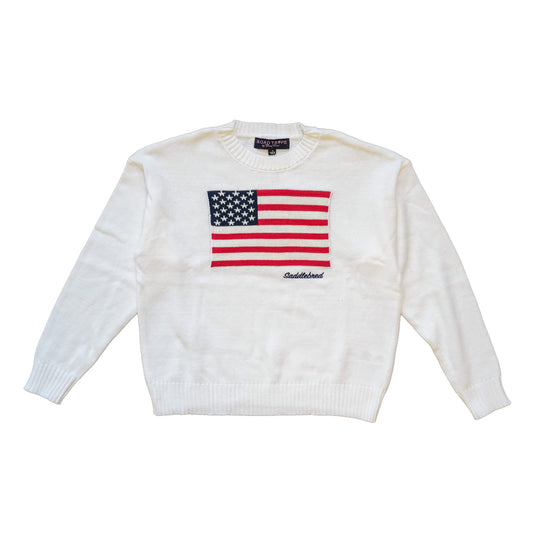 American Flag Summer Saddlebred Sweater