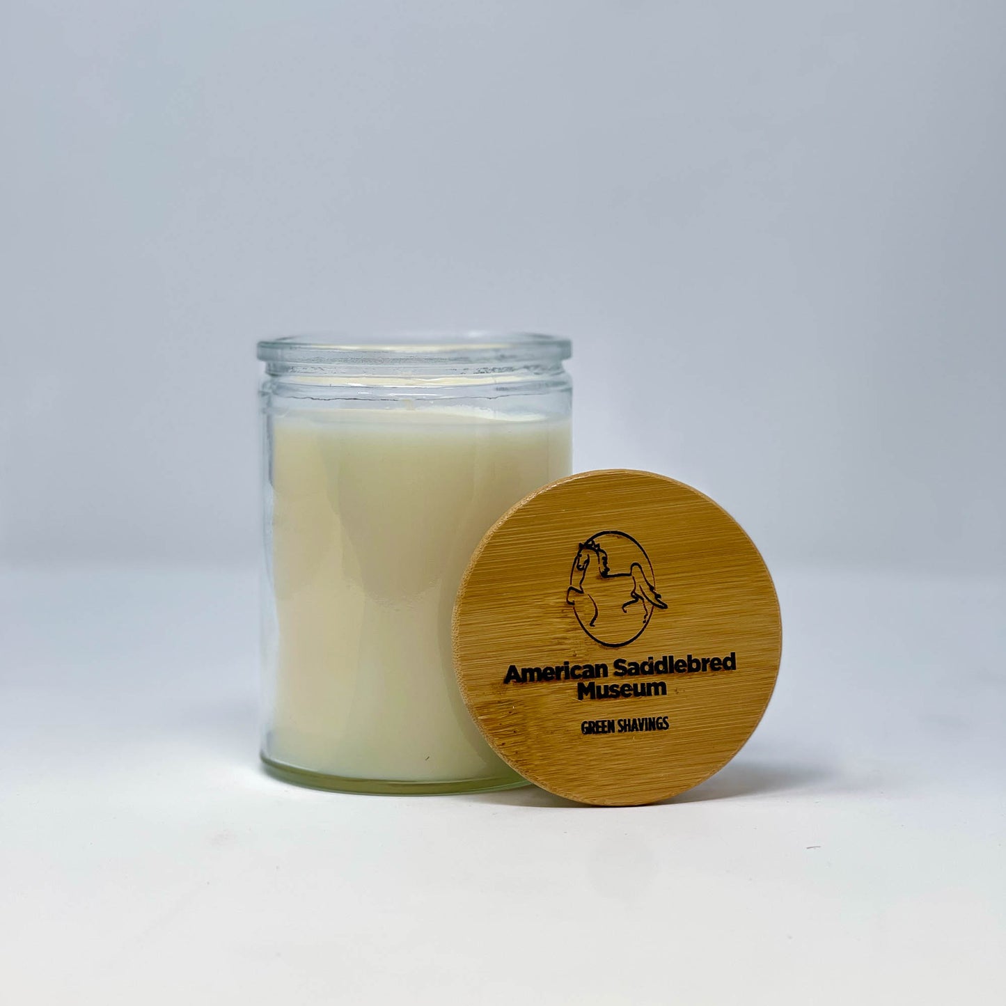 Hand-Poured Candle: Green Shavings