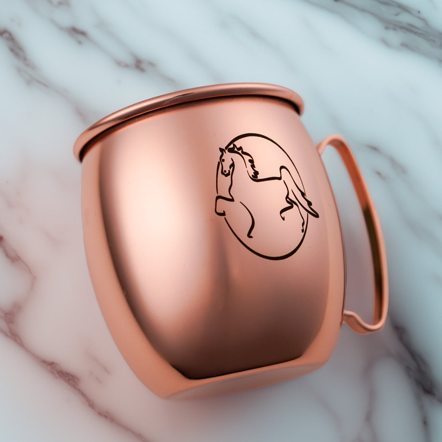 American Saddlebred Museum Copper Mule Mug