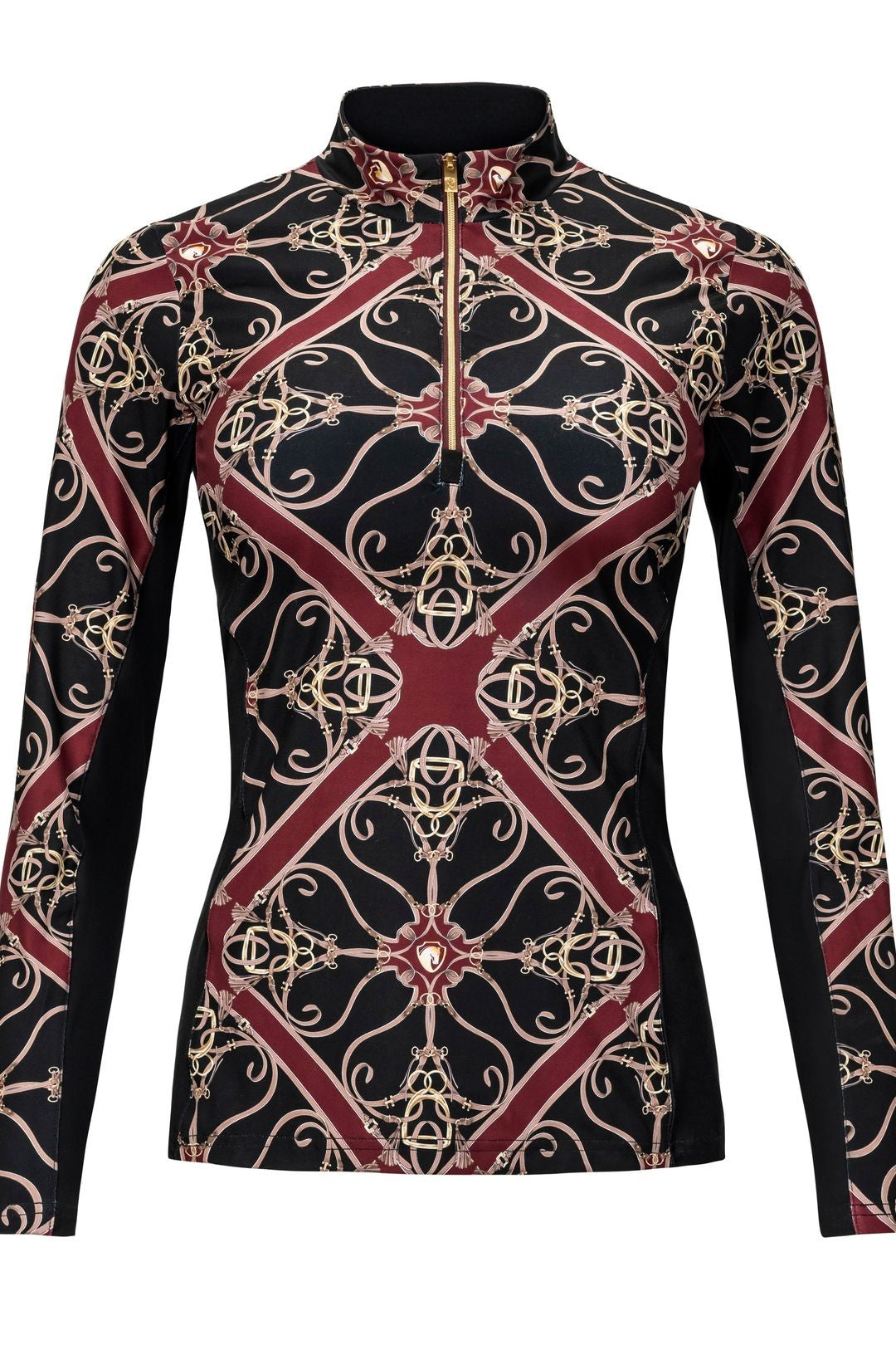 Arista Equestrian Majestic Mesh Sleeve Quarter Zip