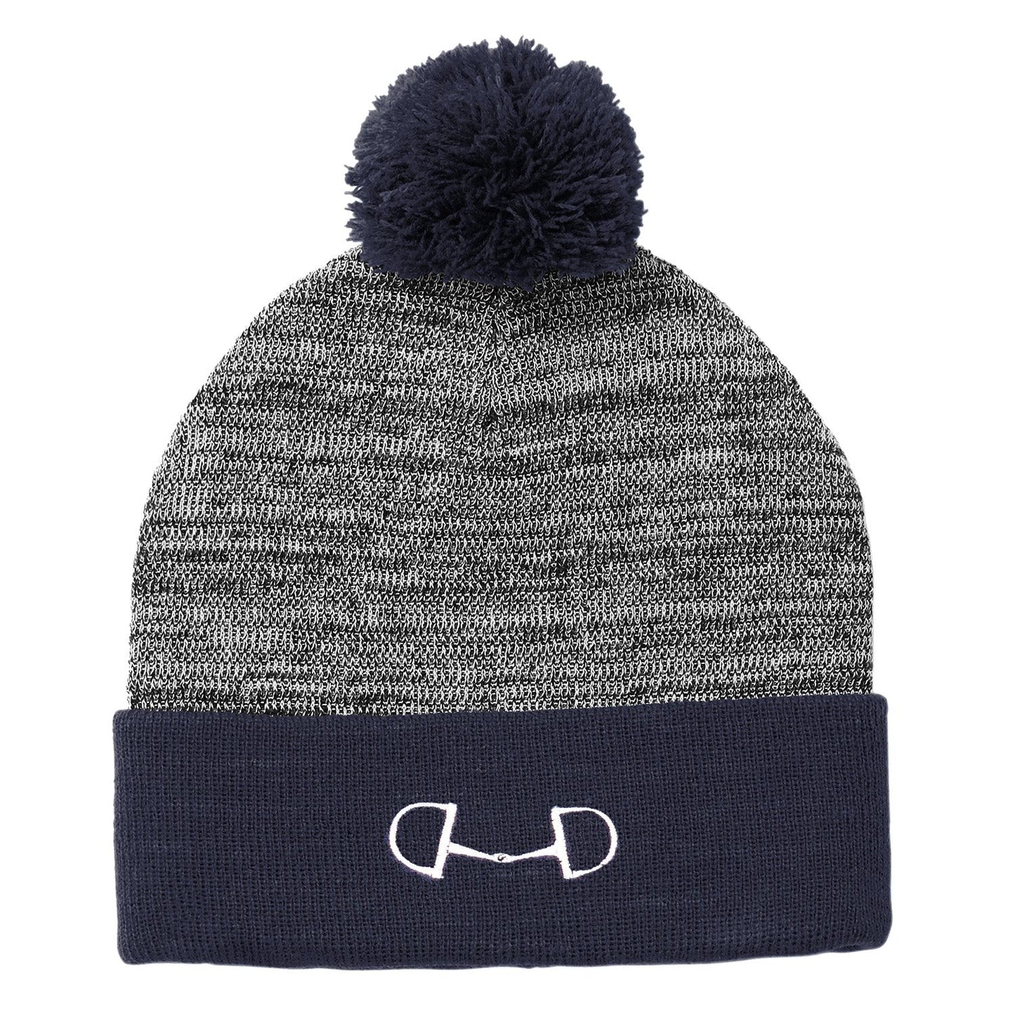 D-Ring Bit Pom Pom Beanie