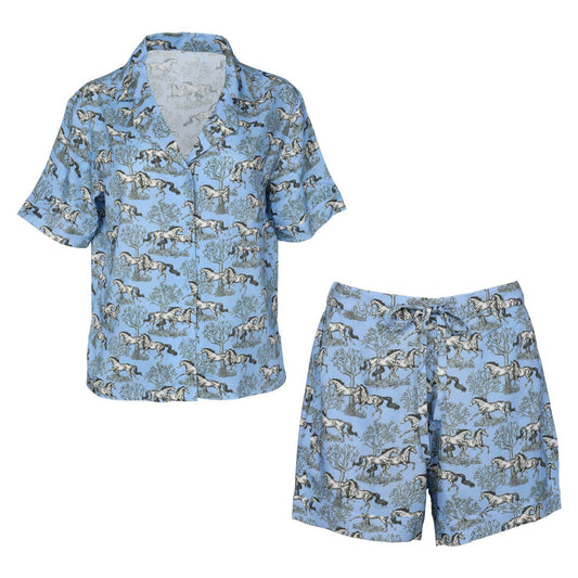 Blue Toile Loungewear