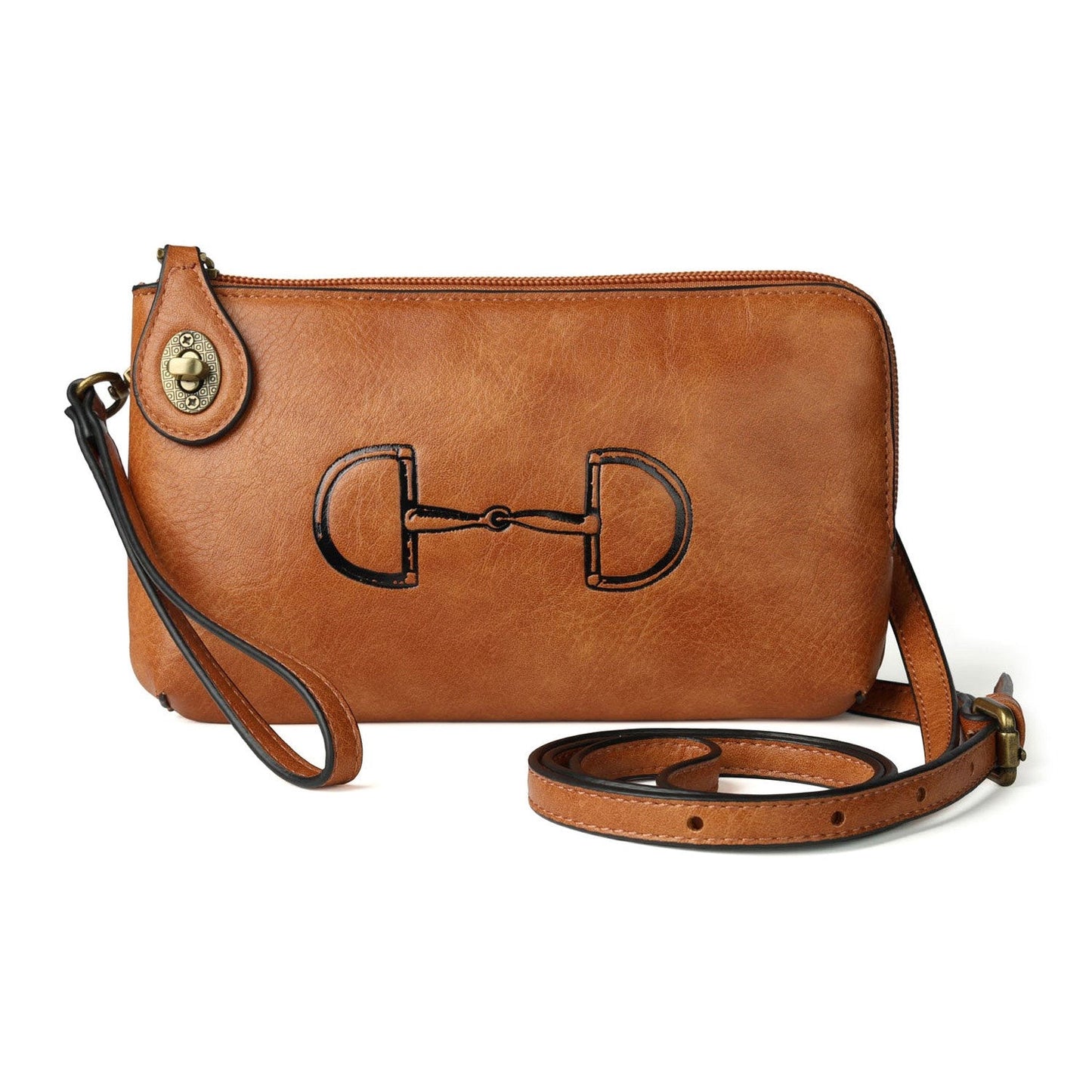 Snaffle Bit Crossbody Clutch