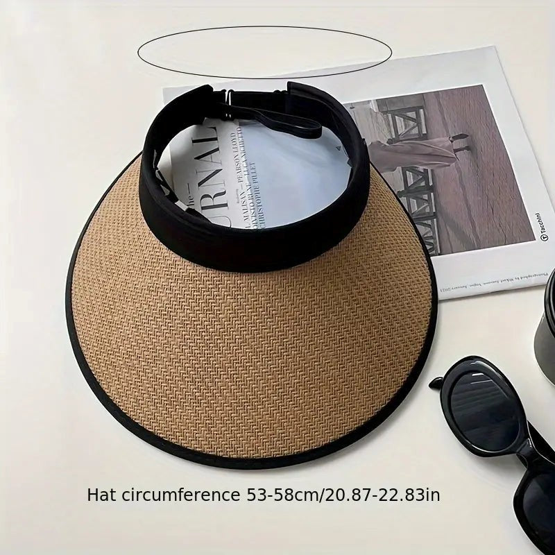 Equestrian Wide Brim Linen Cotton Sun Hat