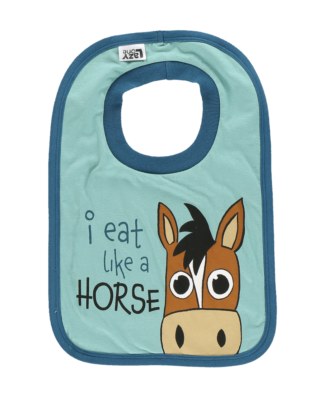 I Eat Like a Horse Bib