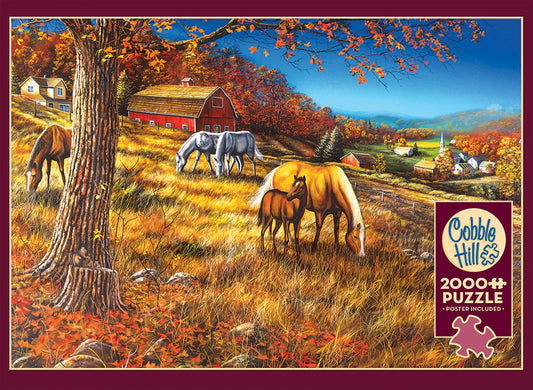 Horses In The Field Puzzle