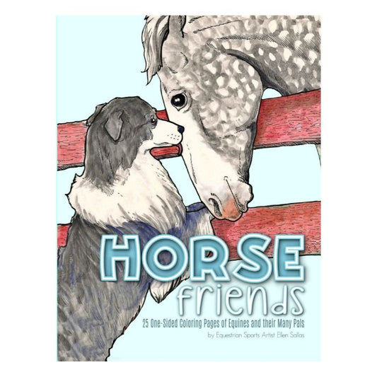 Horse Friends Coloring Book