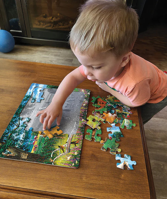 Horses In The Field Puzzle