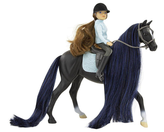 Breyer Jet & English Rider Charlette