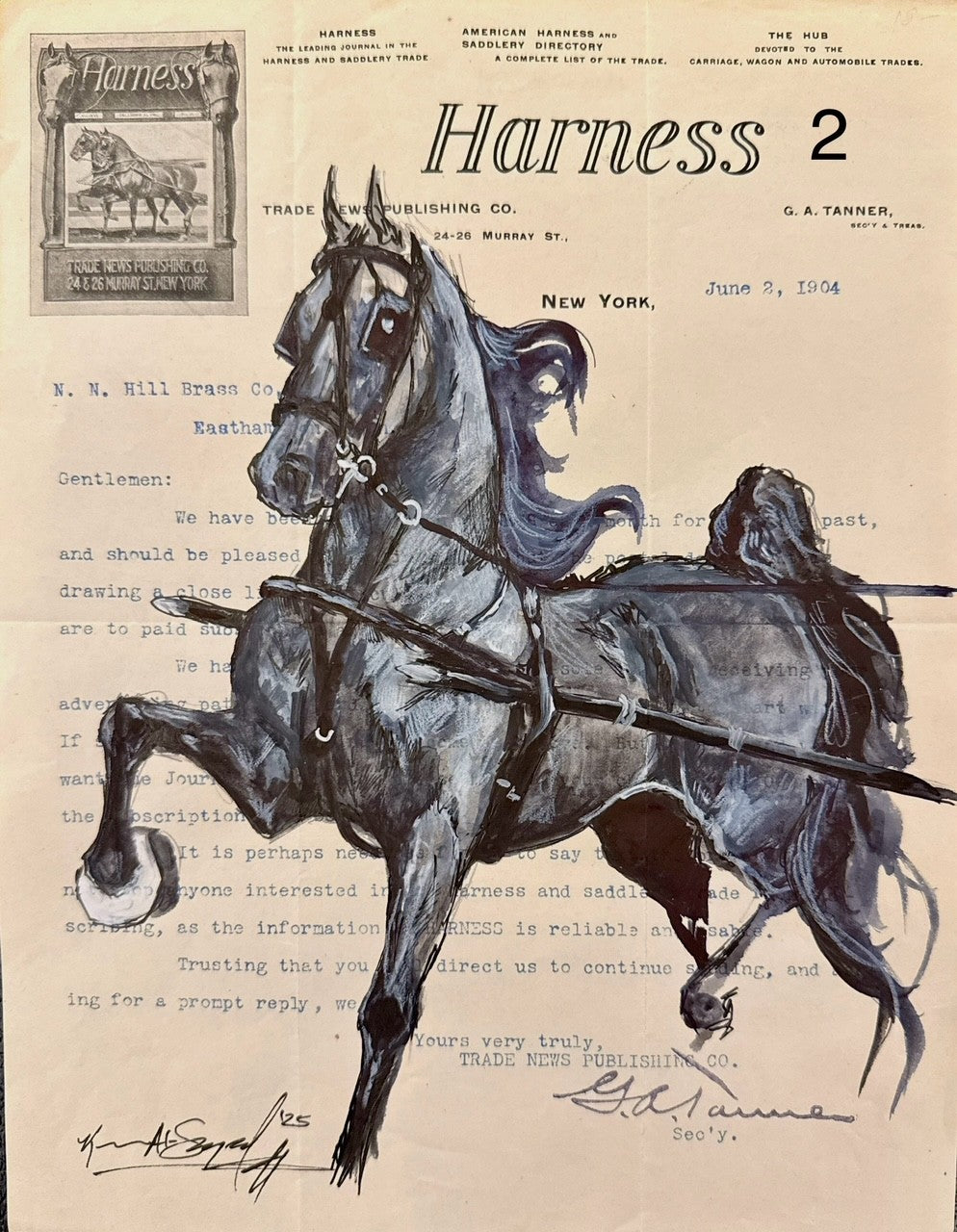 Kenna Al-Sayed:Harness Publishing approx 8x11” 2