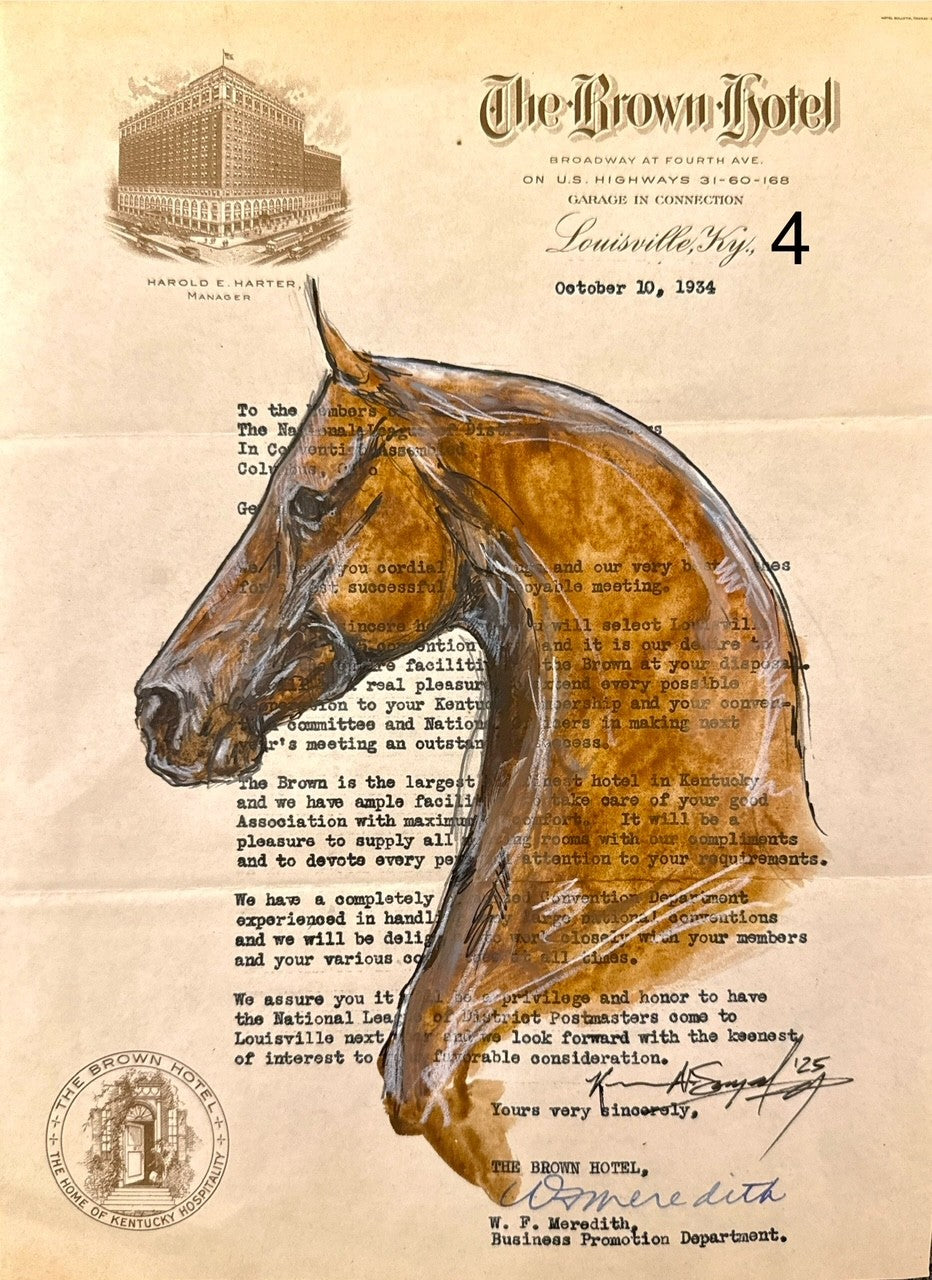 Kenna Al-Sayed:Brown Hotel approx 8x11” 4