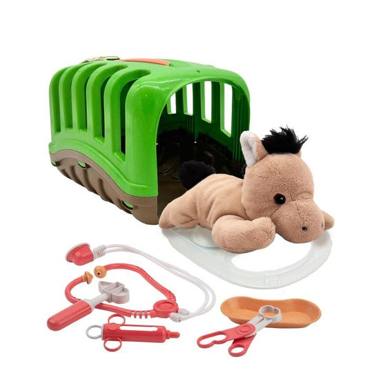 Plush Horse Veterinary Set