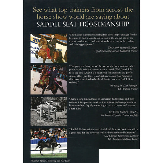 Saddle Seat Horsemanship