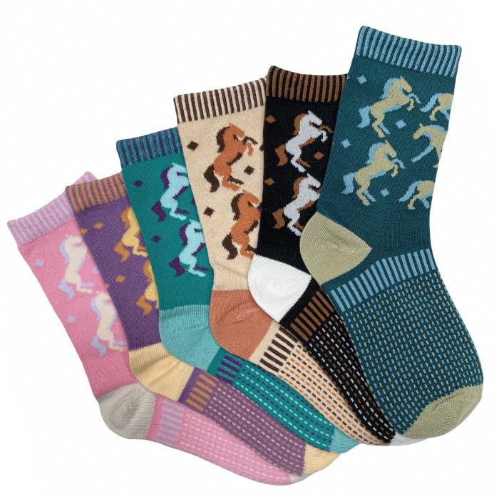 Twilight Horse Crew Socks