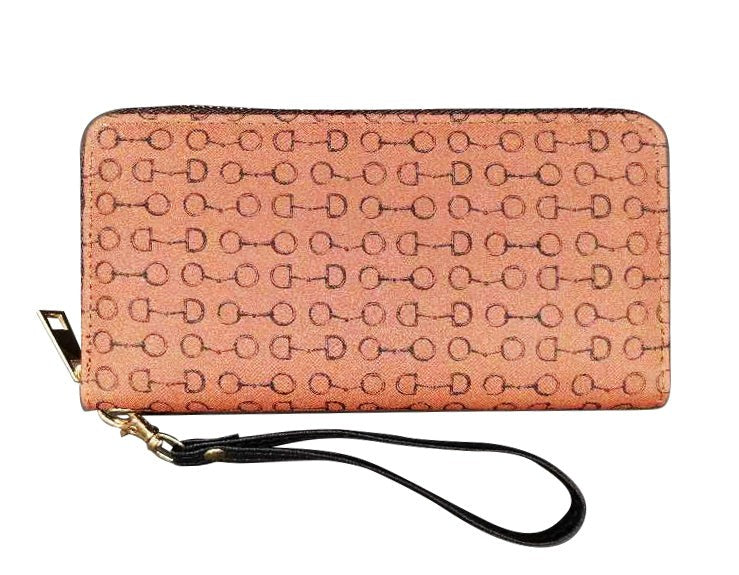 Equestrian Clutch Wallet
