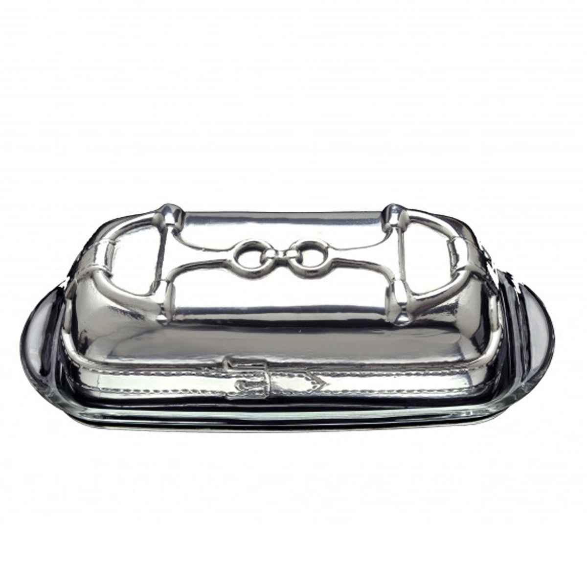 Equestrian Butter Dish