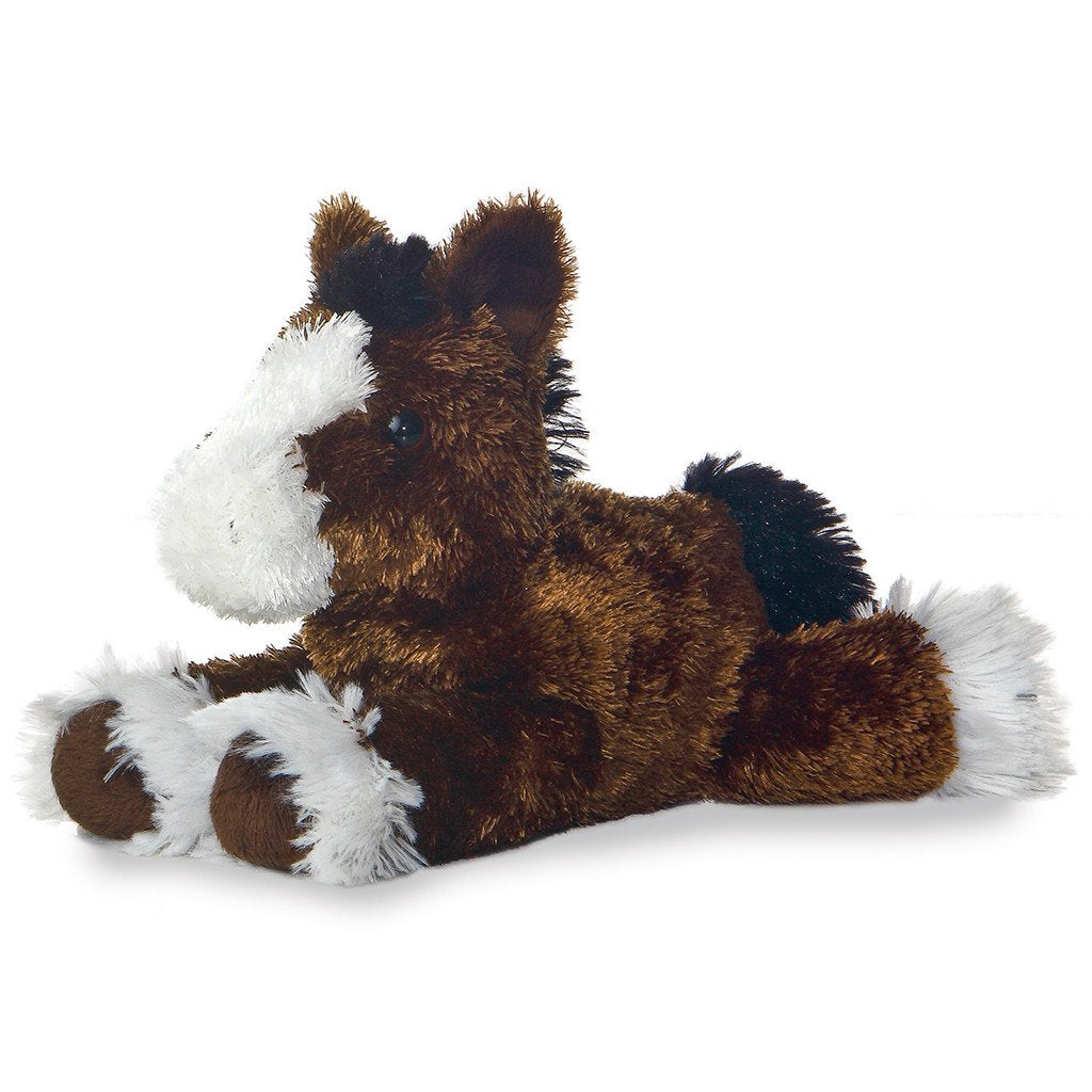 8" Horse Plush, "Clydes"