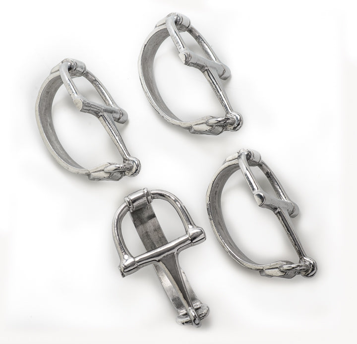 Arthur Court Bit Napkin Rings Set of Four