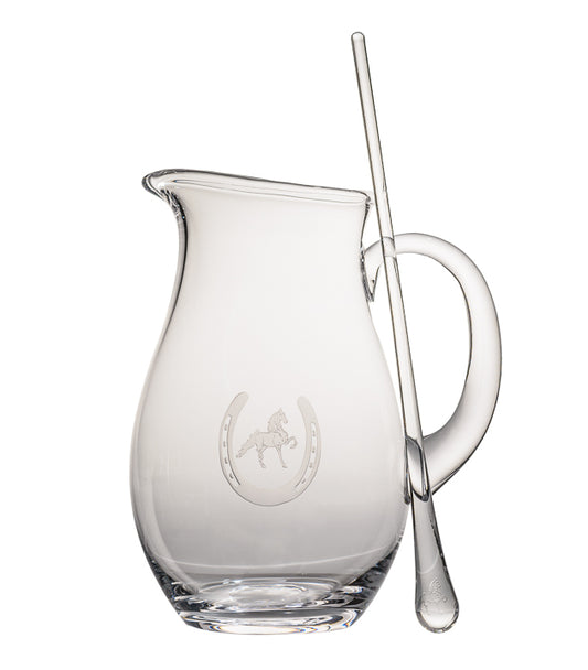 Saddlebred Pitcher and Stirrer