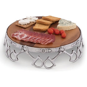 Arthur Court Equestrian Cheese Pedestal