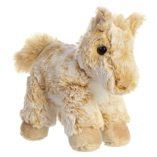 8" Horse Plush, "Caramel"