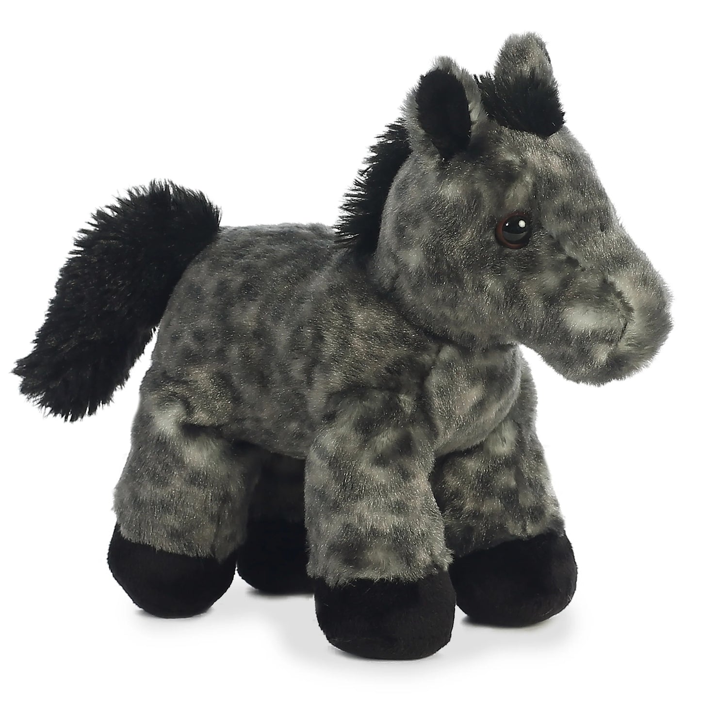 8" Horse Plush, "Storm"