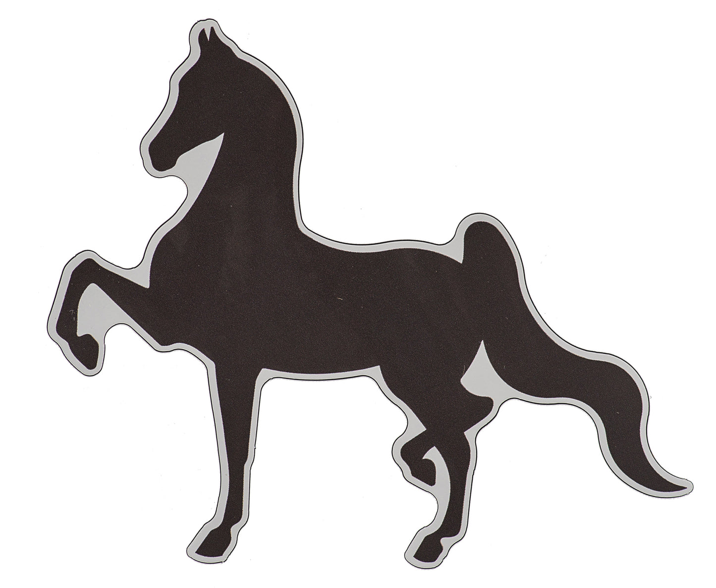 American Saddlebred Auto Magnet