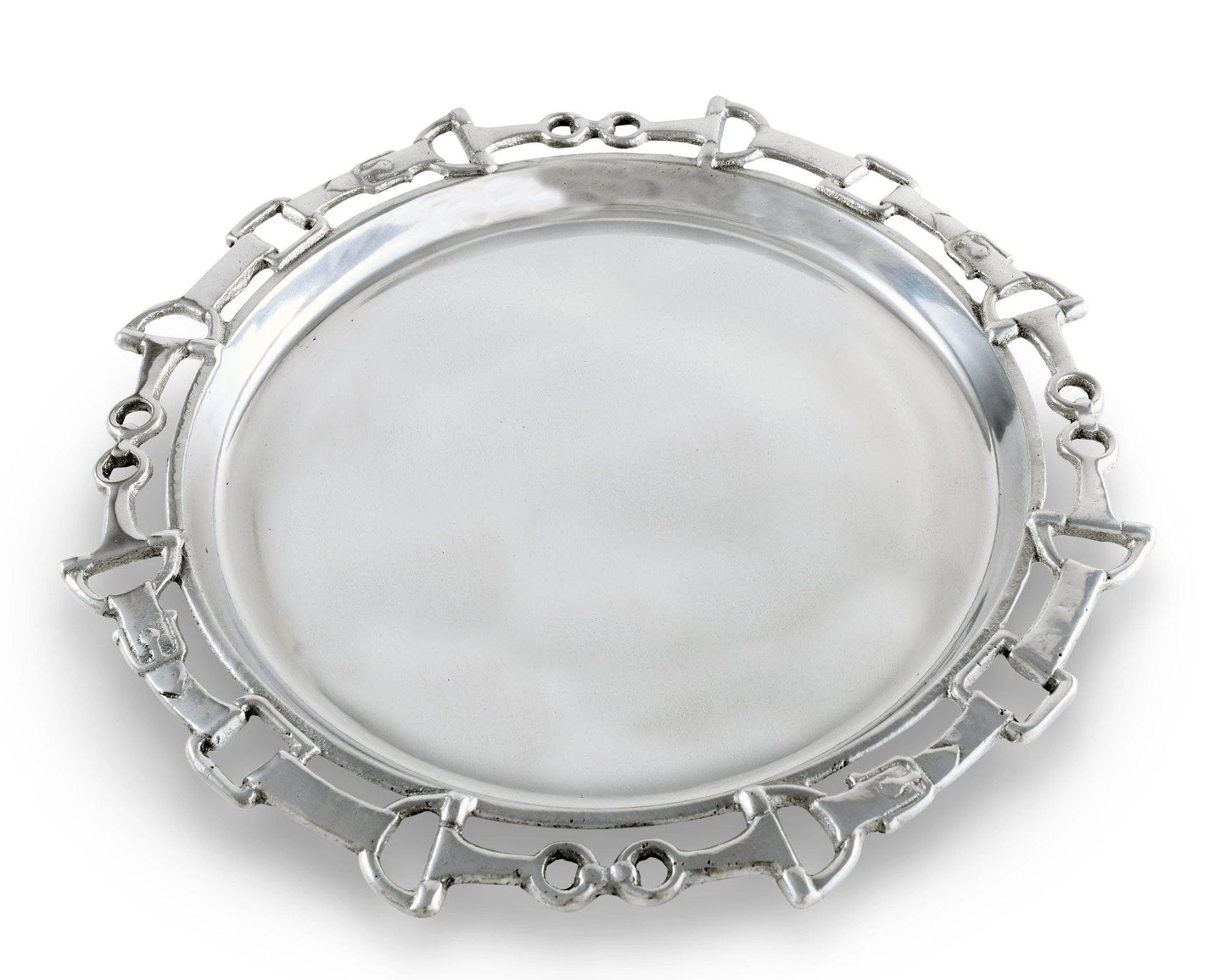 Arthur Court 12" Equestrian Round Tray