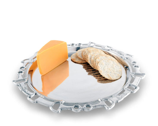 Arthur Court 12" Equestrian Round Tray