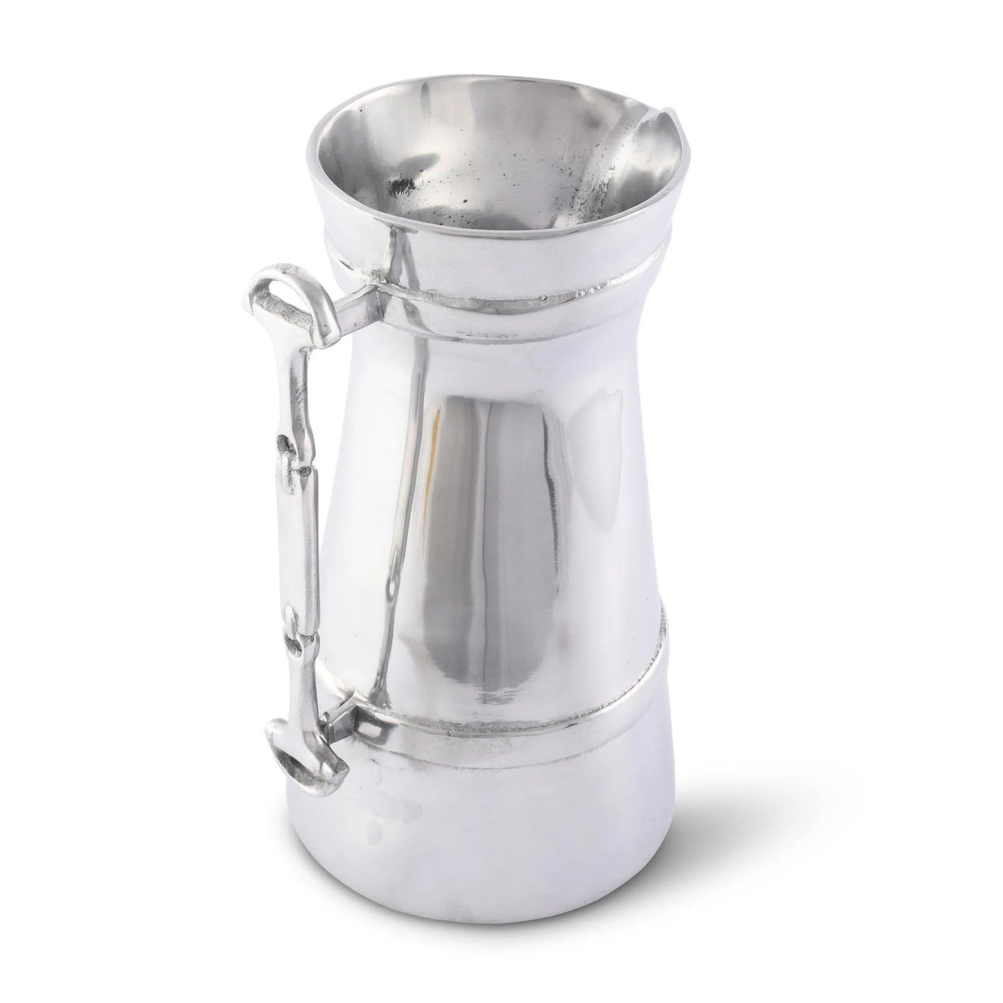 Arthur Court Equestrian Horse Bit Pitcher, Handle Made of Bit