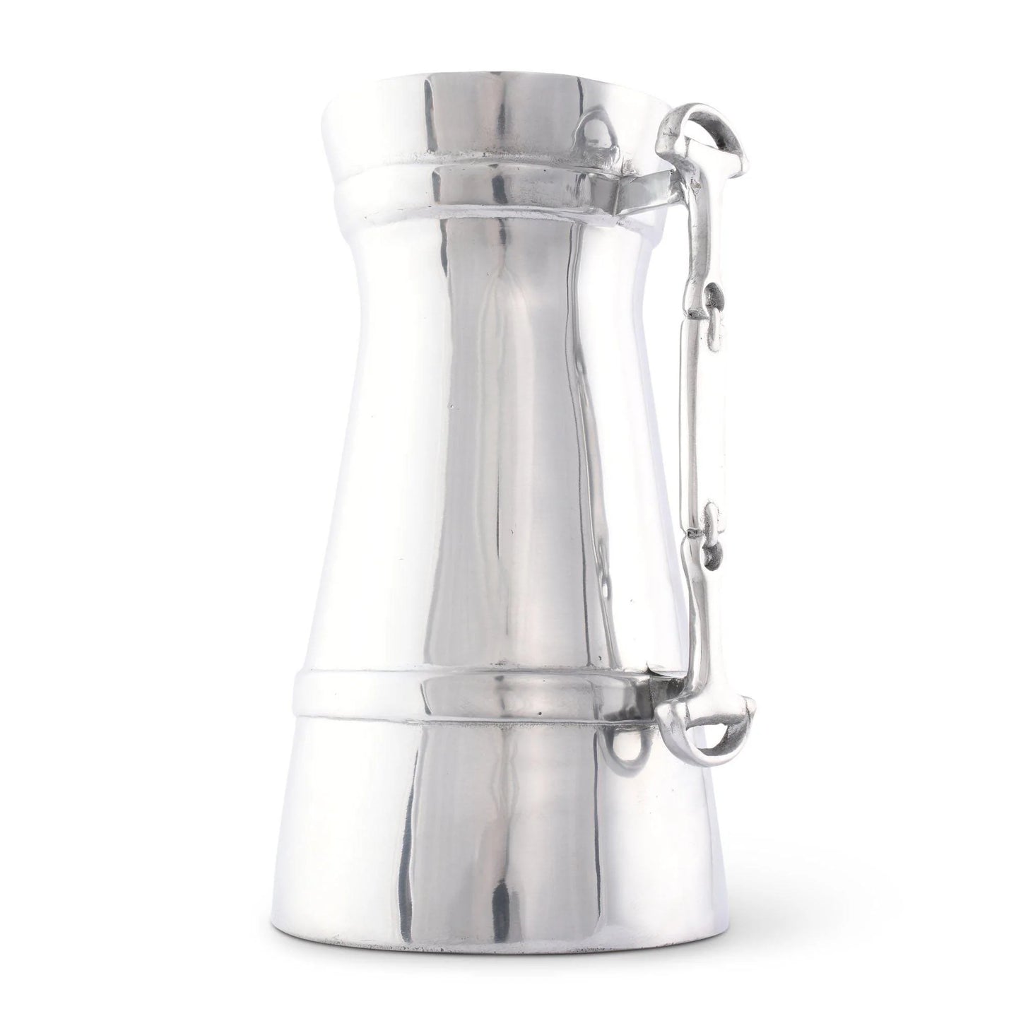Arthur Court Equestrian Horse Bit Pitcher, Handle Made of Bit