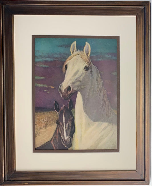 The Listening Mare of the Anazeh by George Ford Morris