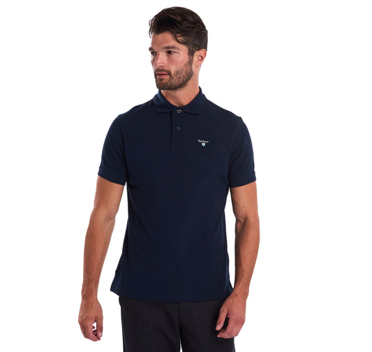Barbour Men's Tartan Pique Short-Sleeve Polo