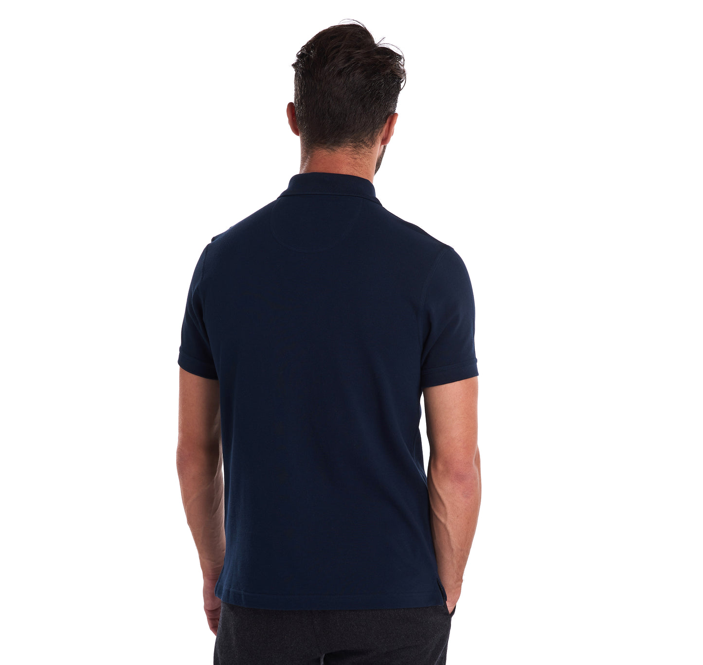 Barbour Men's Tartan Pique Short-Sleeve Polo
