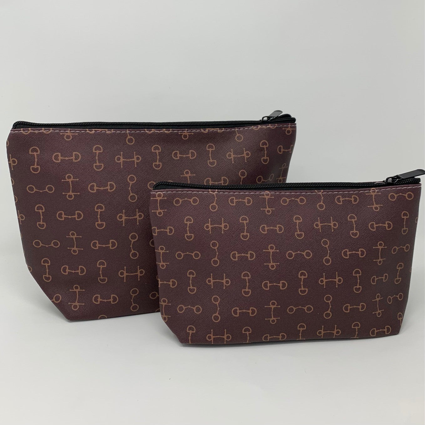 Snaffle Bit Cosmetic Bag