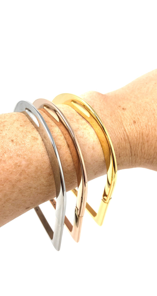 Stirrup Bangle Bracelet