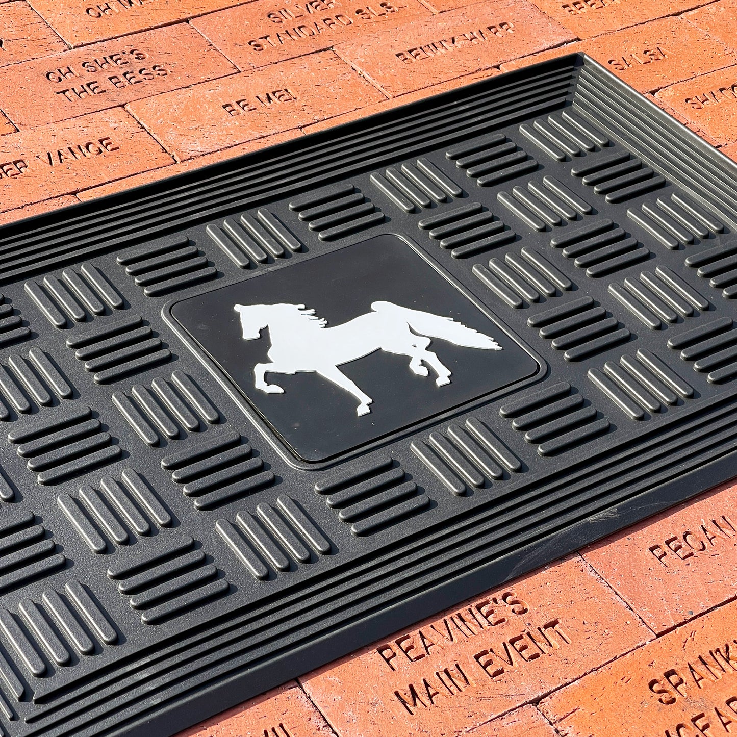 American Saddlebred Vinyl Door Mat