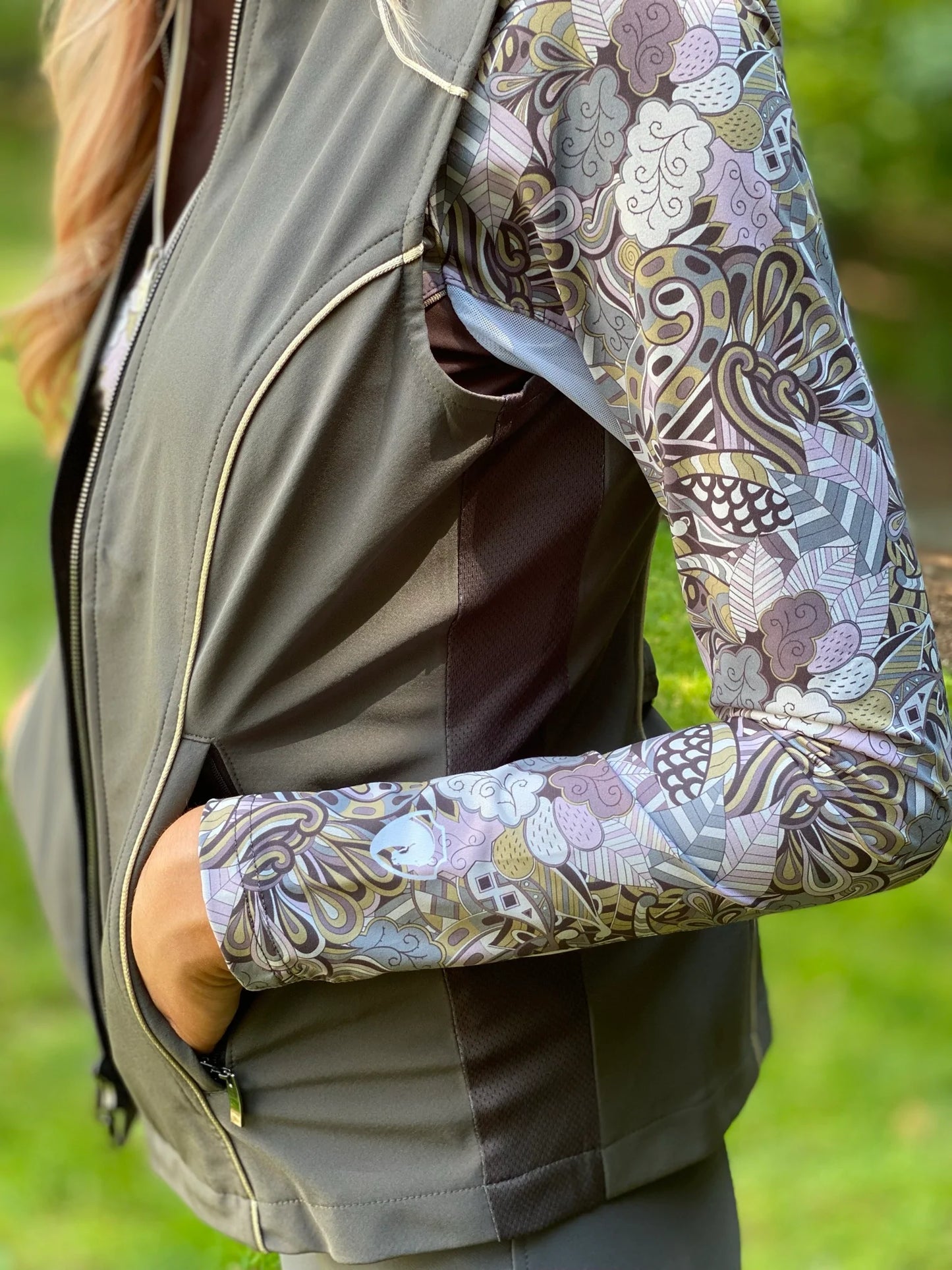 Arista Equestrian Pucci Quarter Zip