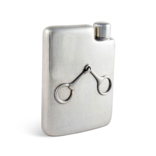 Arthur Court Equestrian Pewter Flask