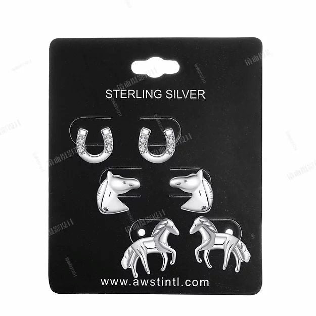 Sterling Silver Assorted Earrings