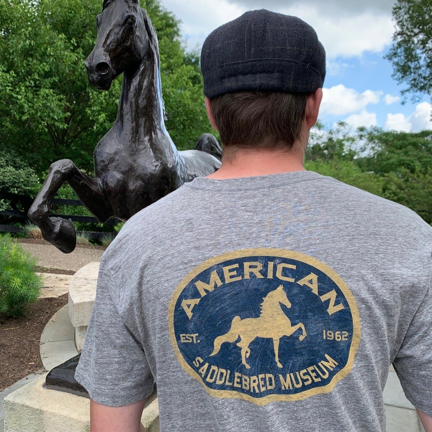 Men's American Saddlebred Museum Tri-Blend Tee