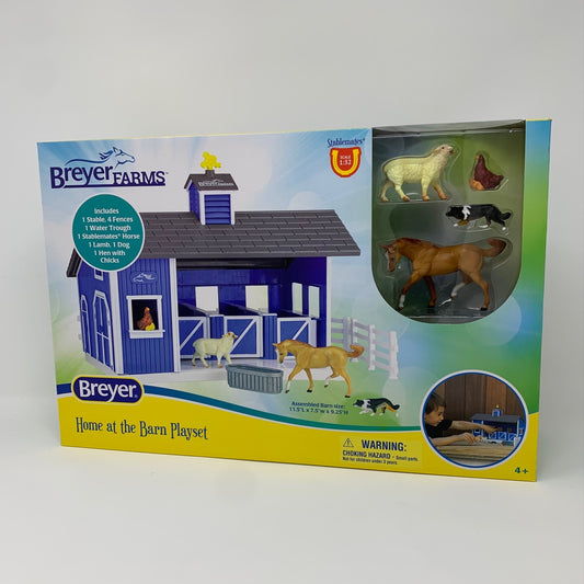 Breyer Home At The Barn Playset