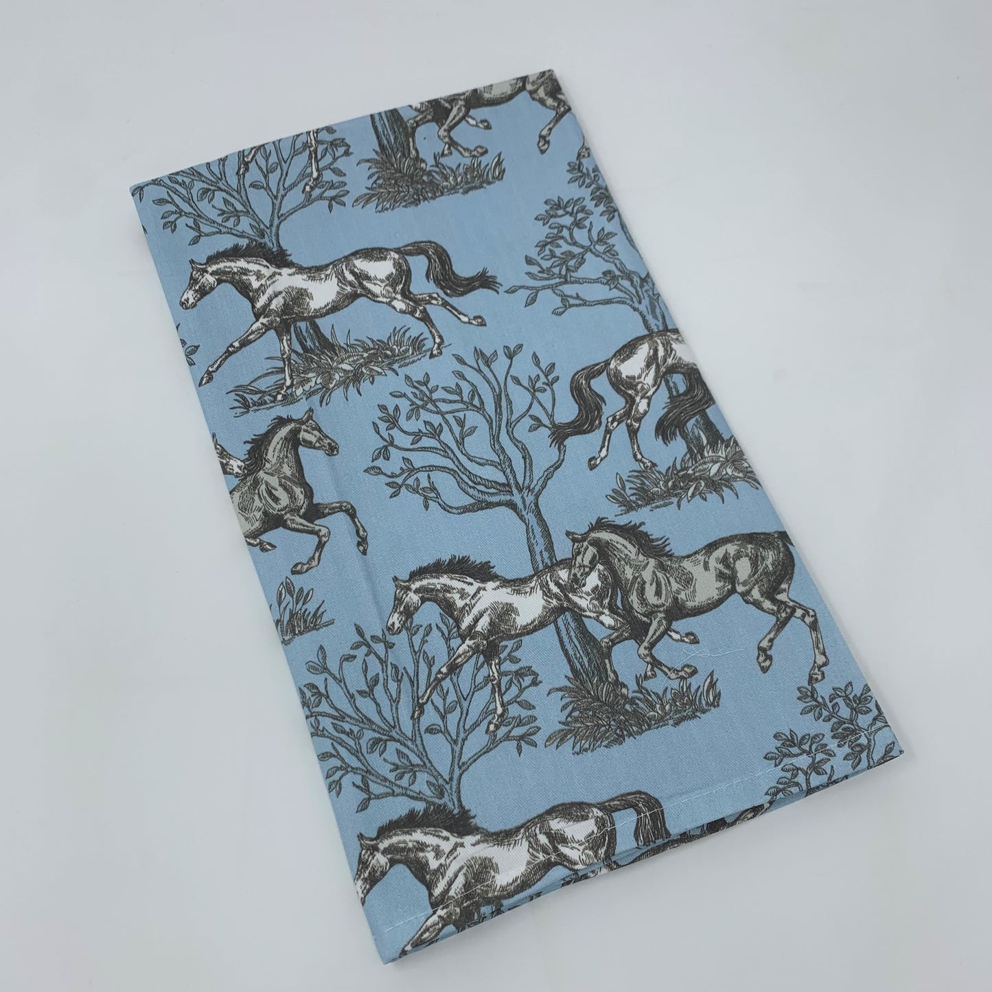 Equestrian Flour Sack Kitchen Towel