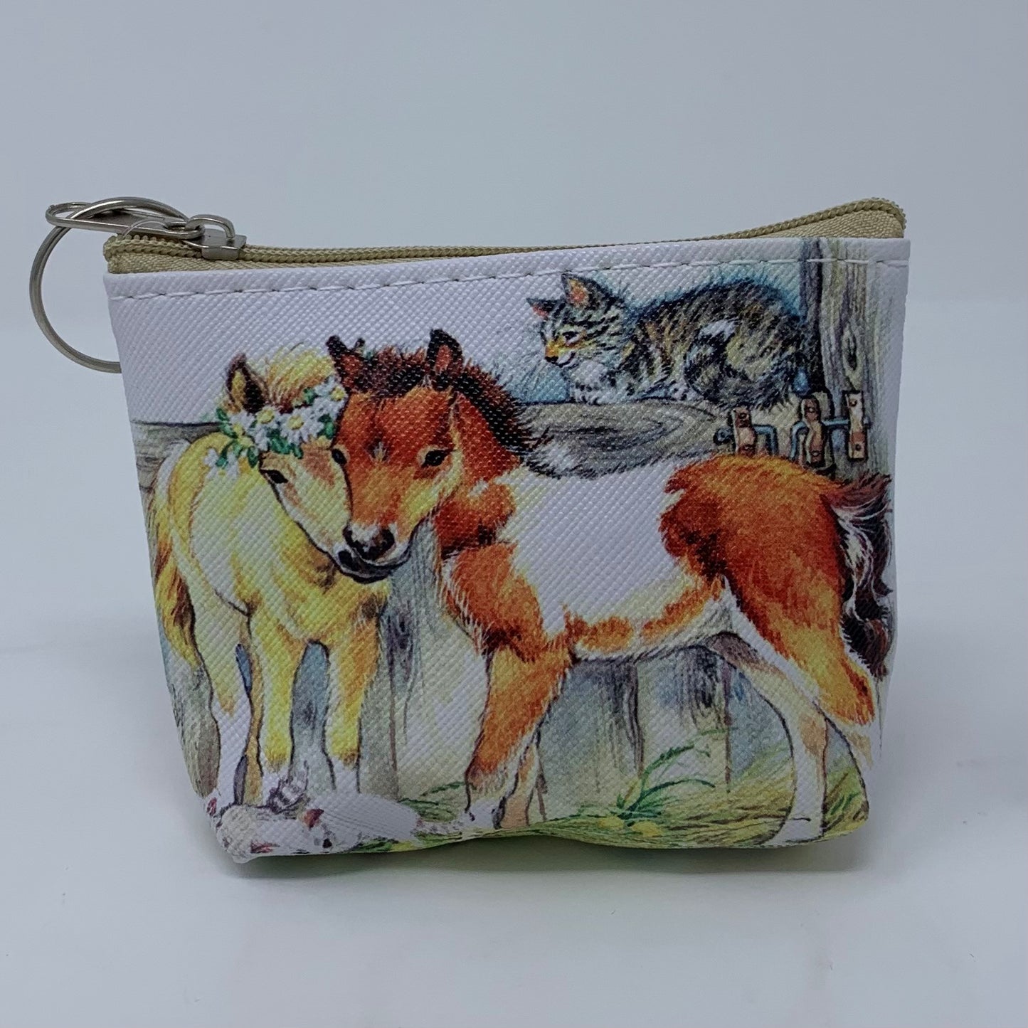 Foal & Floral Coin Purses