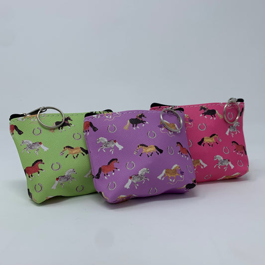 Horse and Horseshoe Coin Purses